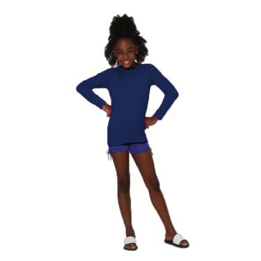 Imagem de CAMISETA INFANTIL PRO UV LINE AZUL MARINHO-Unissex