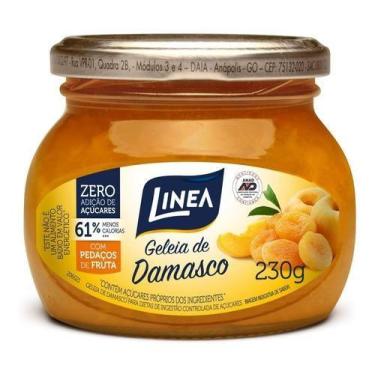 Imagem de Geléia Diet de Damasco Linea Vidro 230g