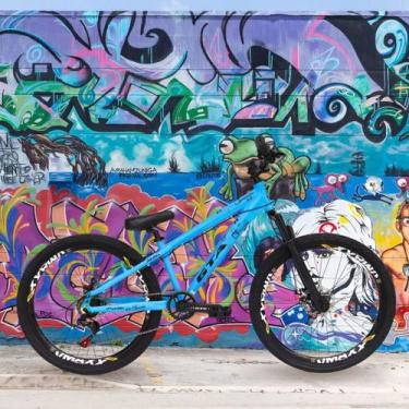 Imagem de Bicicleta Aro 26 Freeride Camaleão Alum GTA Rebel 7v single disco Quad