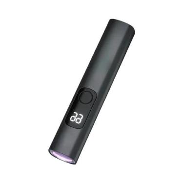 Imagem de Lanterna De Detecção De Agente Fluorescente UV Com Luz Roxa, Carregame