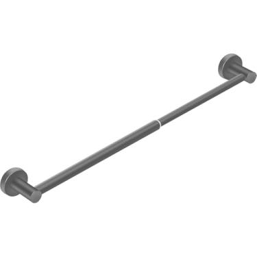 Imagem de MGahyi Toalheiro para banheiro - Suporte de toalha ajustável (33,5 cm-61 cm) Barra de toalha resistente e à prova de ferrugem montada na parede, barra de toalha única para acessórios de banheiro