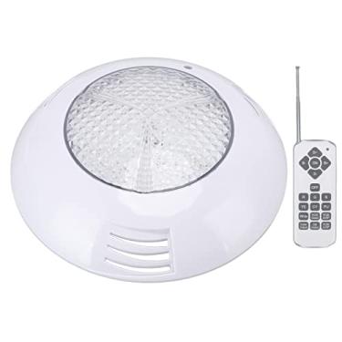Imagem de ZJchao Luzes de Piscina, Luz de Piscina Luzes de LED Luz de água Com Controle Remoto AC12V RGB IP68 Transmitância à Prova d'água ABS PC de de Aquário para Lago Tanque de Peixes Lago Fonte Jardim