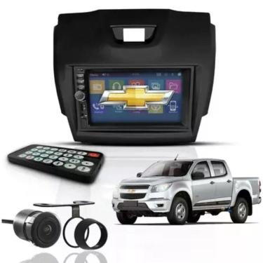 Imagem de Central Multimídia 2 Din Mp5 Trailblazer 2012-16 Câmera Moldura