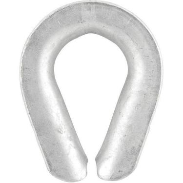 Imagem de Anilha Para Cabo De Aço 1 Pesado Galnanizada - Vonder Plus