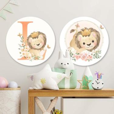 Imagem de Quadro alfabeto l infantil - Dresch Loja, 20x20