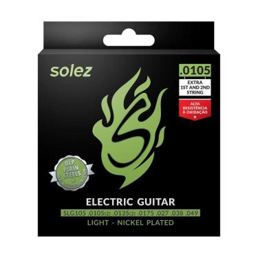 Imagem de Encordoamento Para Guitarra Slg105 0105 Solez Não Hibrida