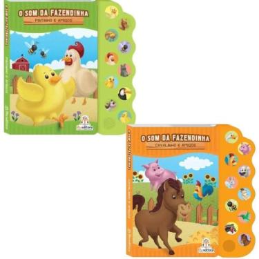 Imagem de Kit Som da Fazendinha: PIntinho + Cavalinho (2 Vol) - Kit de Livros, 3