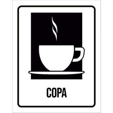 Imagem de Kit 5 Placas Setor Copa 27X35 - Sinalizo