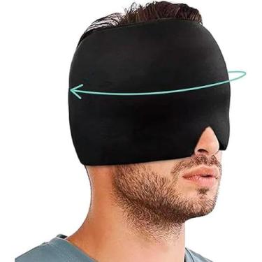 Imagem de Super Touca Alívio Enxaqueca Mascara Alivio Dor De Cabeça Em Gel - SWE