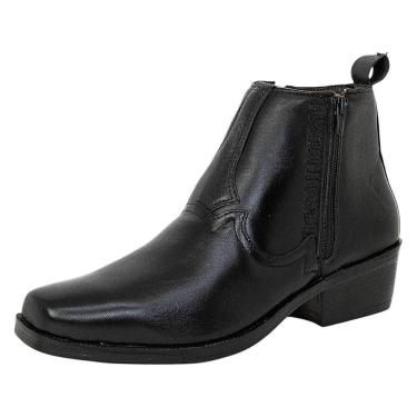 Imagem de Bota Masculina Carrapeta em Couro Estilo Country Ferracini