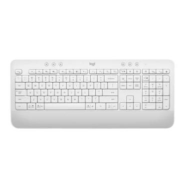 Imagem de Teclado Sem Fio Logitech Signature K650 USB Branco