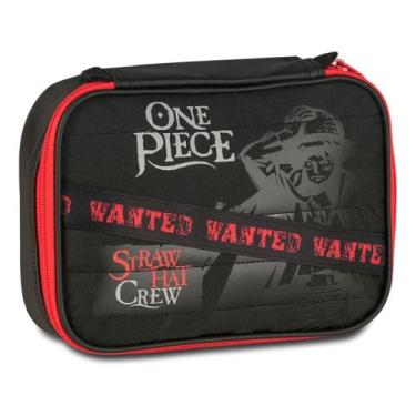 Imagem de Estojo Box One Piece - Oficial Clio Original - Preto Vermelho - Volta 