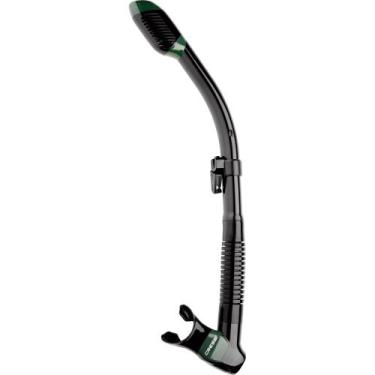 Imagem de Snorkel de Mergulho Cressi Supernova Dry, Preto, Verde