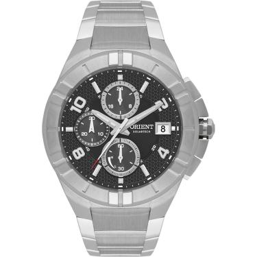 Imagem de Relógio Orient Solartech MBSSC301 G2SX Masculino 44mm Aço Inox-Masculino