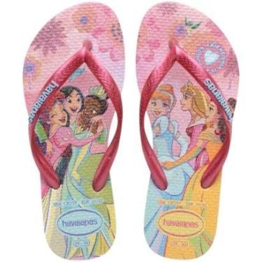 Imagem de Chinelo Infantil Slim Kids Havaianas Prince Glitter Original-Feminino