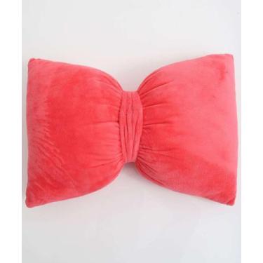 Imagem de Almofada Laço Decorativa Plush Marisa Rosa-04054, UN, Rosa