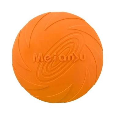 Imagem de Brinquedo De Silicone Durável Para Cães, Disco Voador Reparável, Resis