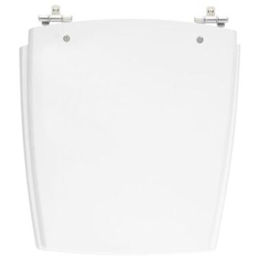 Imagem de Assento Sanitário Nuage Branco Tampa para Vaso Incepa de Madeira Laque