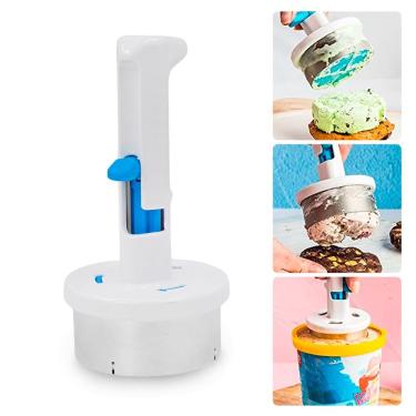 Imagem de Pegador De Sorvete Molde Forma Sanduiche Colher Sorveteria - Sobremesas Perfeitas E Cri...
