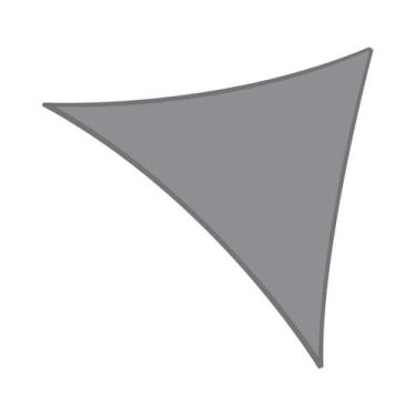 Imagem de Toldo Triangular Impermeável 5x5x5 2x2x2M Para Jardim, Pátio E Piscina
