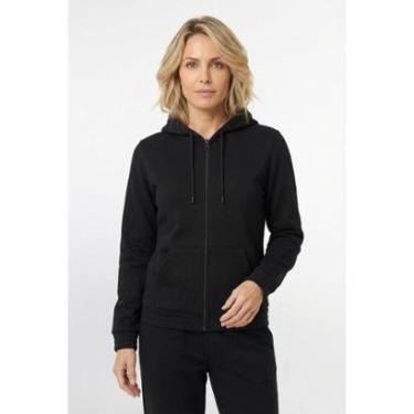 Imagem de Jaqueta feminina moletom com capuz 61377-Feminino