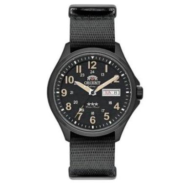 Imagem de Relógio Masculino Orient Original YN6PN007P2PX Pulseira Lona Preto-Masculino