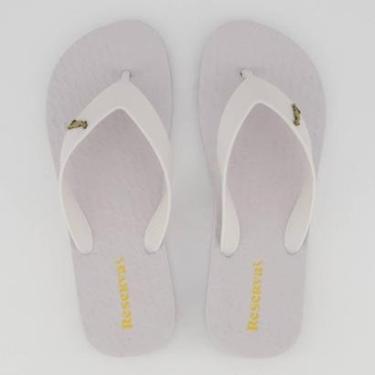 Imagem de Chinelo Reserva Trancoso Logo Branco-Masculino