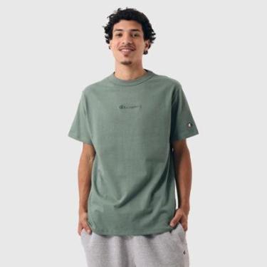 Imagem de CAMISETA CHAMPION LIFE HERITAGE MINI SCRIPT LOGO EMB-Masculino