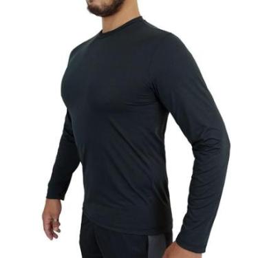 Imagem de Camisa Térmica Manga Longa Proteção Solar Uv50+ Frio E Calor-Unissex