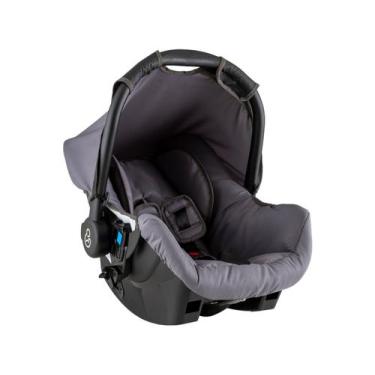 Imagem de Bebe conforto grid preto cinza - galzerano, Preto e Cinza