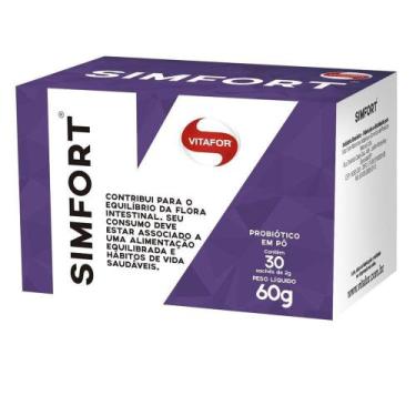 Imagem de Simfort Probiotico Vitafor Em Pó 30 Sachês 2g 1 unidade