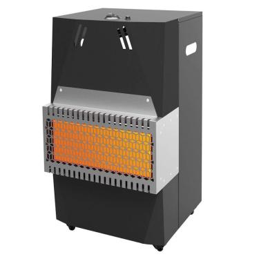 Imagem de Aquecedor de Ambiente a Gás Portátil para Botijão Glp Saro Aqglp Infravermelho 21800 BTUS Preto