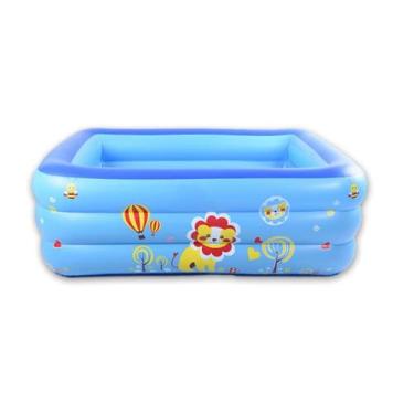 Imagem de Piscina Inflável Infantil 150x105x55cm Personagens Banheira - Shuixiha