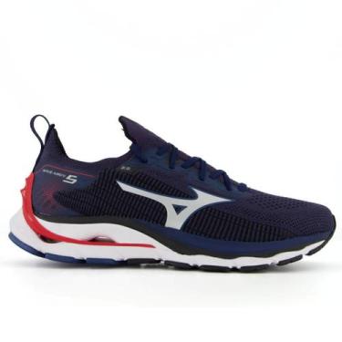 Imagem de Tênis de Corrida Mizuno Wave Mirai 5 Marinho - Masculino, Marinho, 42
