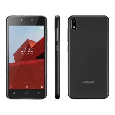 Imagem de Smartphone Multilaser E P9128 32GB Preto 3G - Quad-Core 512MB 5 Câm. 5