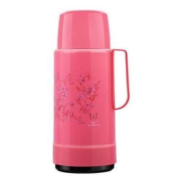 Imagem de Garrafa termica de rolha 1l invicta lux pink 