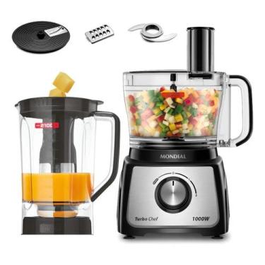 Imagem de Multiprocessador Turbo Chef 5 Em 1 Mondial 1000W MPN-01-B