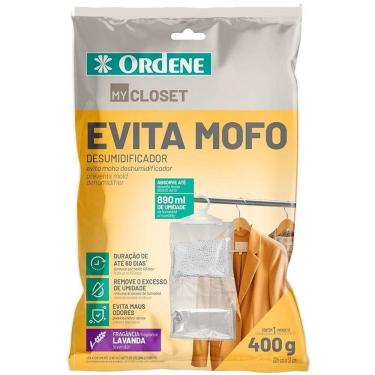 Imagem de Desumidificador Evita Mofo para Armario My Closet Lavanda 400g Absorve Umidade Ordene