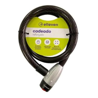 Imagem de Cadeado Elleven 100cm X 18mm  preto/cinza (9906)