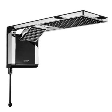 Imagem de Chuveiro Ducha Acqua Duo 7800 Watts Preta-cromada - Lorenzetti 220V
