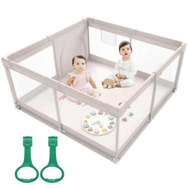 Imagem de Parque Infantil ZEEBABA 120 x 120 cm para Bebês e Crianças Pequenas
