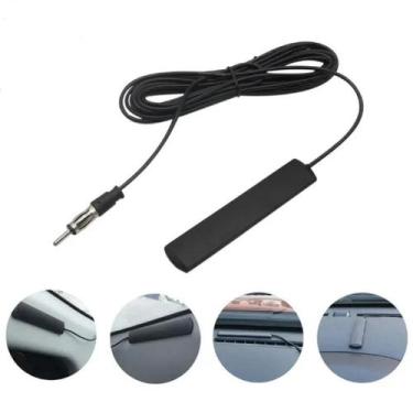 Imagem de Antena Universal HD FM Para Rádio De Carro, 3M De Comprimento, Amplifi