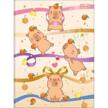 Imagem de Caderno Brochurão Capa Dura 80 Folhas Capyclub Tilibra, Unico, Unico