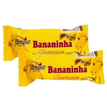 Imagem de Kit 2 Doce Bananinha Cremosa Tradicional 30g - Doce Famoso