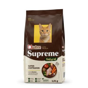Imagem de Ração Gatos Castrados Quatree Supreme Natural Frango Super Premium Nat