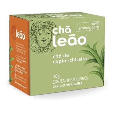 Imagem de Chá Leão Capim-Cidreira 10g em sachês - 10 Unidades