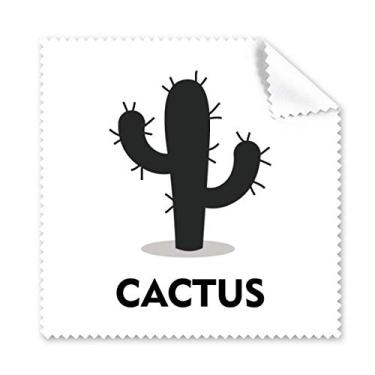 Imagem de Pano de limpeza de cacto verde para suculentas planta verde pano de limpeza de tela de telefone limpador de óculos 5 peças