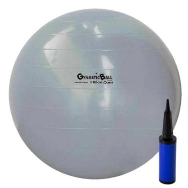 Imagem de Bola de Pilates Fitball Gynastic Ball 65cm com Bomba Carci