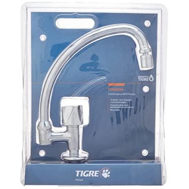 Imagem de Torneira Saida Lateral Banca Cozinha Digital Line Cr Dn15 Tigre Metais