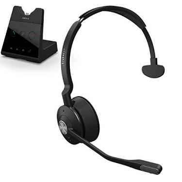 Imagem de Jabra Fone de ouvido sem fio Engage 65, mono – fone de ouvido para telefone com desempenho sem fio líder do setor, microfone com cancelamento de ruído avançado, fone de ouvido para call center com